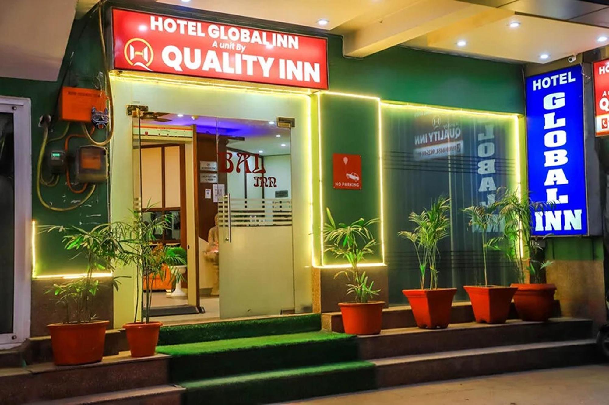 Hotel Global Inn By Quality Inn Neu-Delhi Exterior foto